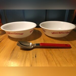 Campbell’s Soup “M’m! M’m! Good! Corelle Bowls